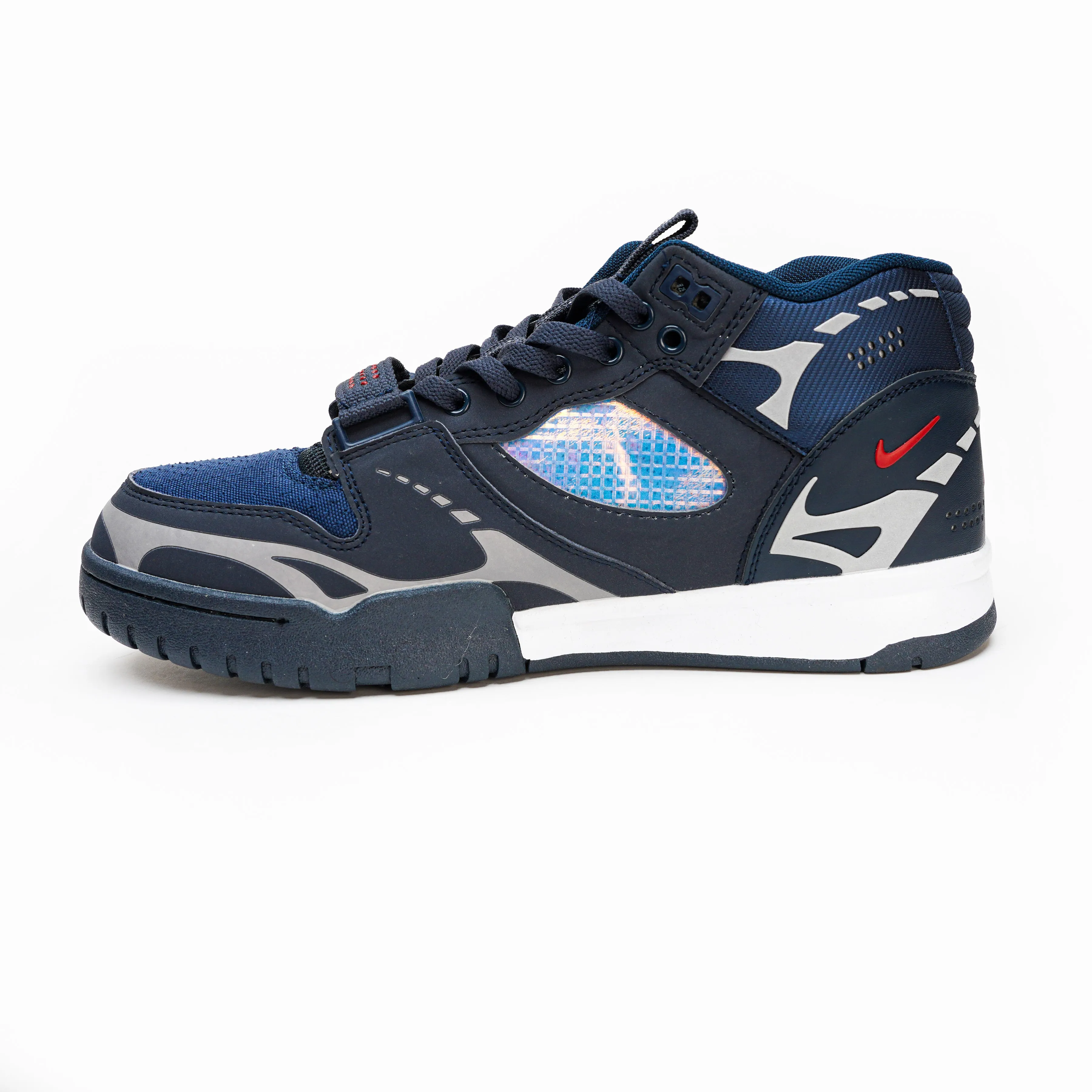 24006 Navy Blue Sneaker & Sports, Mesh Sneakers Breathable Trainers Man Trekking Sports Shoes, Men Wedge Sneakers