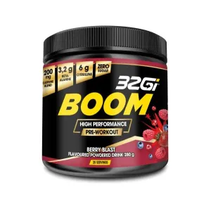 32Gi Boom Pre-Workout Drink - 280g Tub