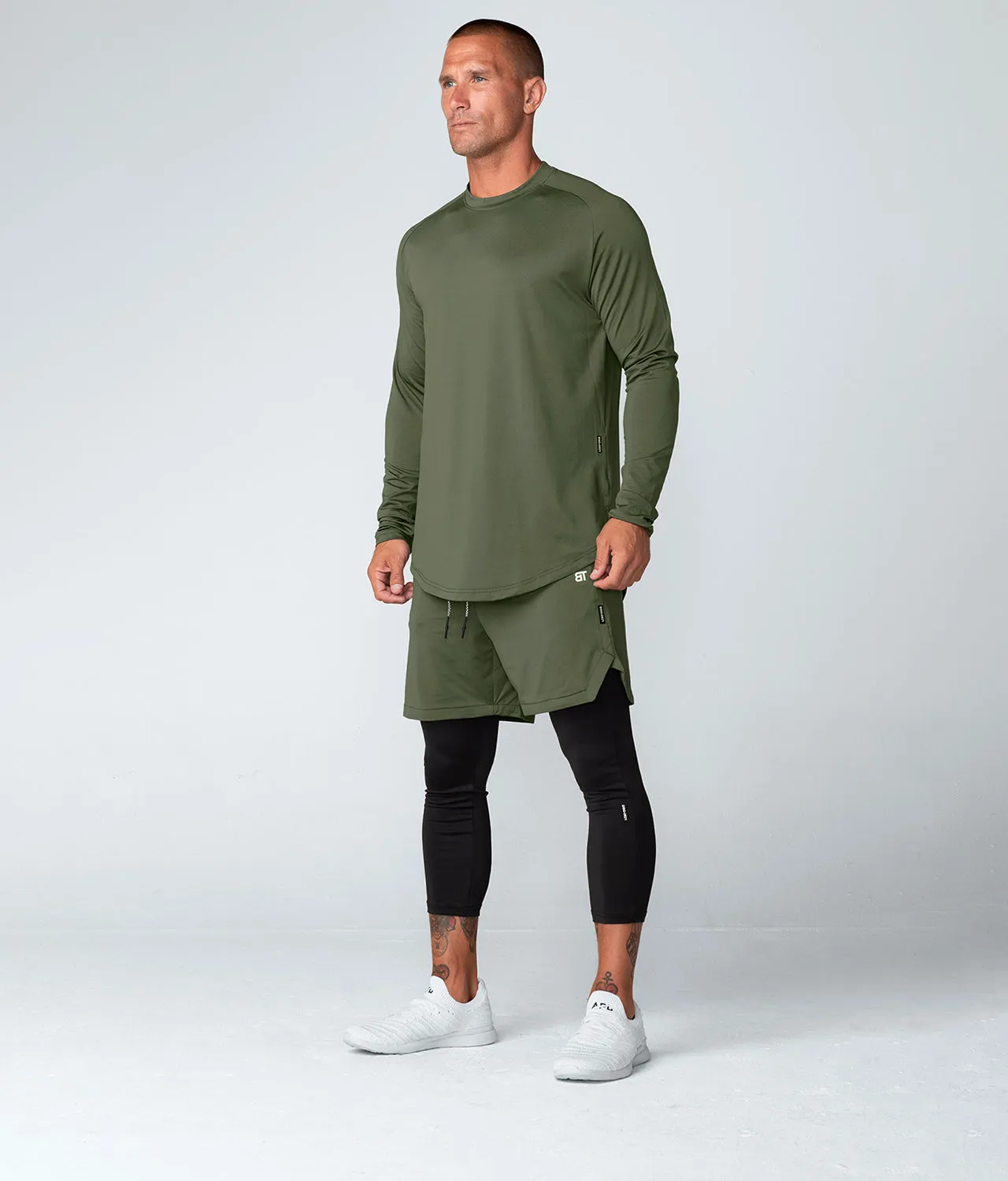 4100 . AirPro Regular-Fit T-Shirt - Military Green