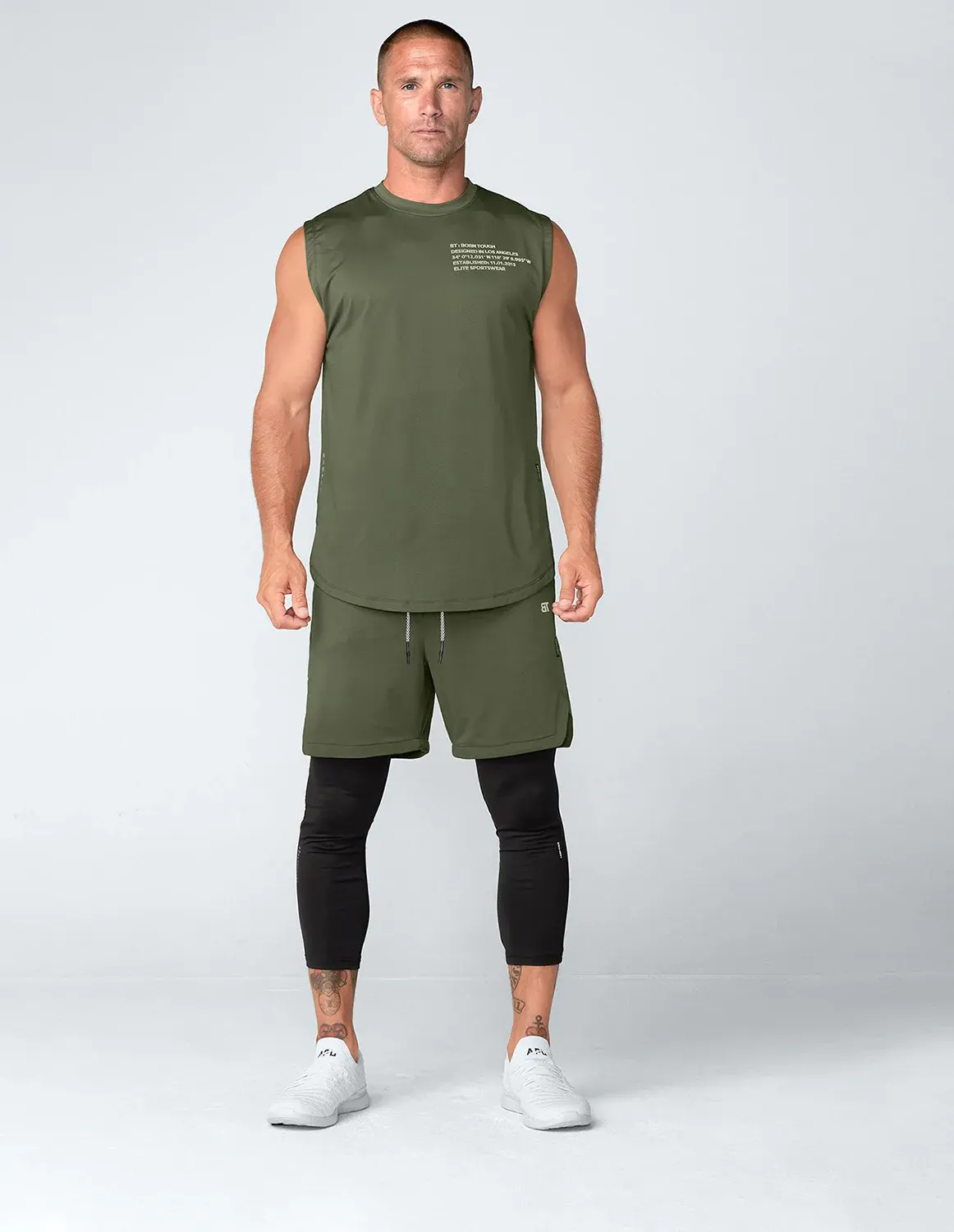 4300 . AirPro Regular-Fit T-Shirt - Military Green