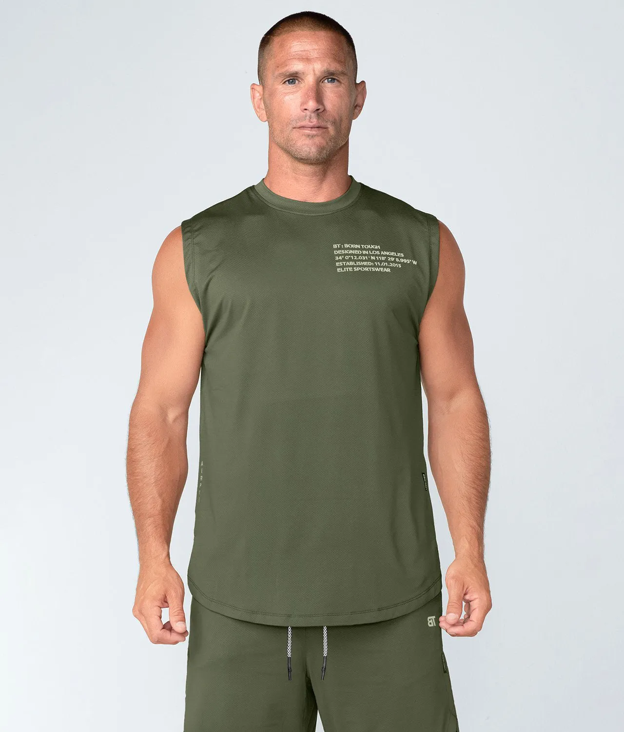 4300 . AirPro Regular-Fit T-Shirt - Military Green