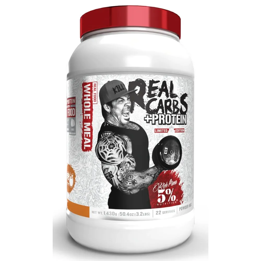 5% Nutrition Real Carbs   Protein 22 Servings