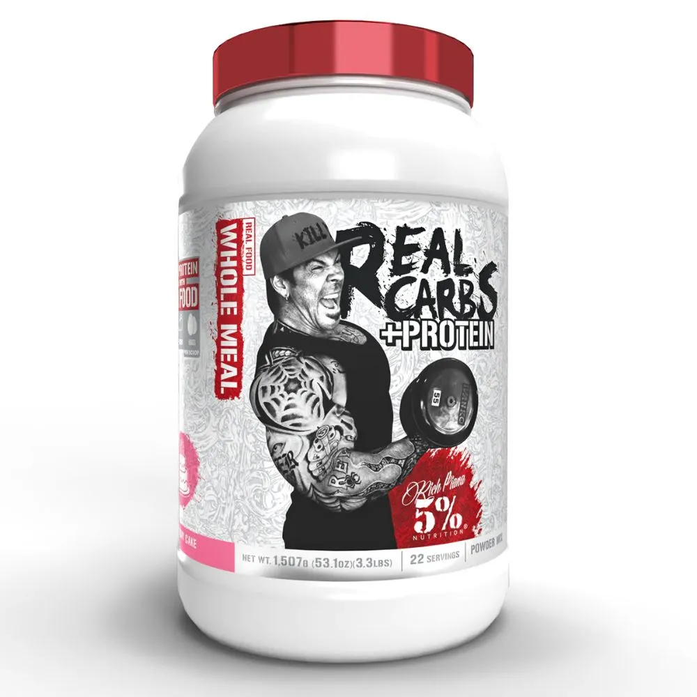 5% Nutrition Real Carbs   Protein 22 Servings