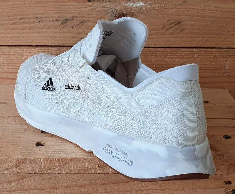 Adidas Allbirds x Adizero Low Textile Trainers UK7/US8.5/EU40.5 GZ0185 White