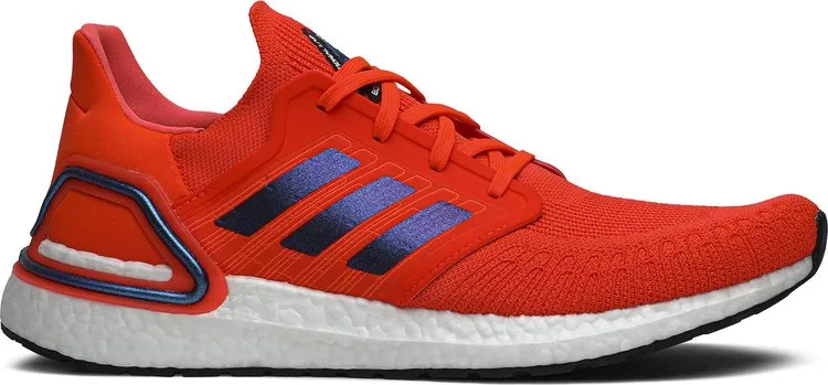 Adidas ISS US National Lab x UltraBoost 20 'Solar Red' sneakers, red