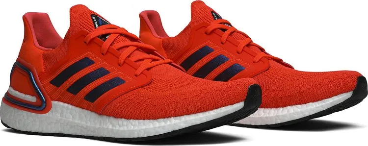 Adidas ISS US National Lab x UltraBoost 20 'Solar Red' sneakers, red