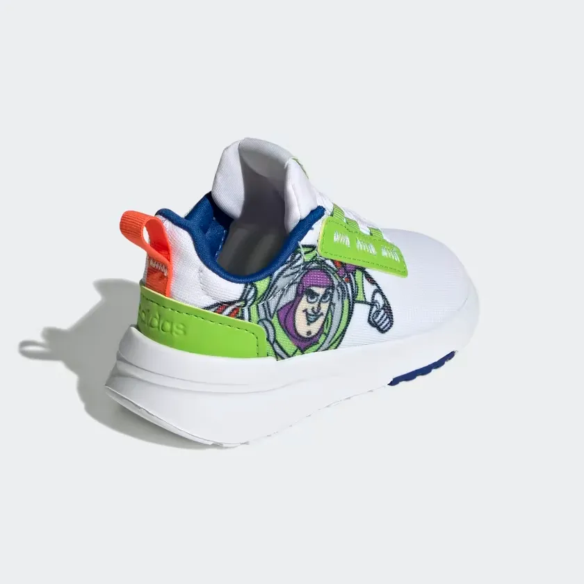 Adidas Kid's Racer TR21 Buzz Lightyear Shoes - Cloud White / Cloud White / Semi Solar Green