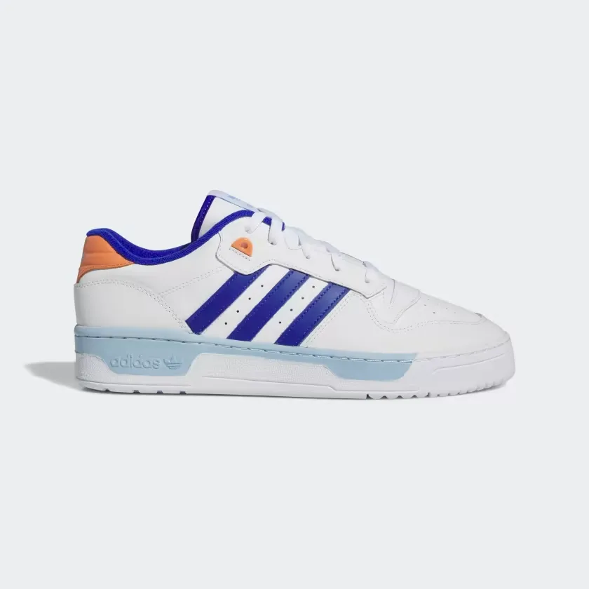 Adidas Men's Rivalry Shoes - Cloud White / Semi Lucid Blue / Clear Sky