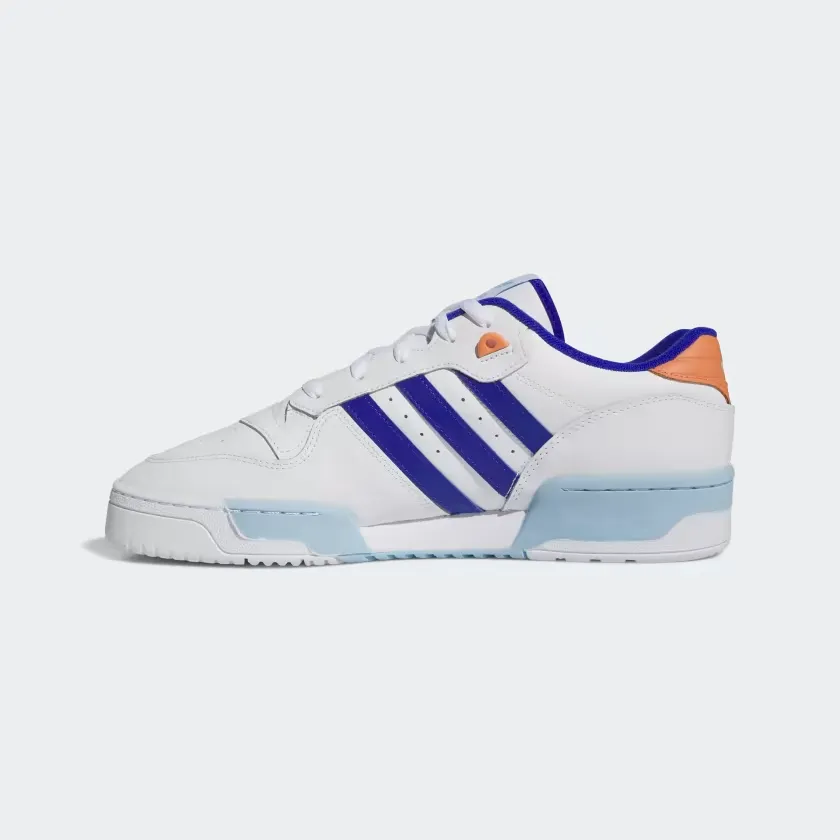 Adidas Men's Rivalry Shoes - Cloud White / Semi Lucid Blue / Clear Sky