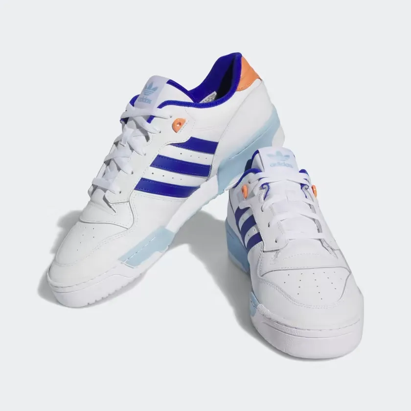 Adidas Men's Rivalry Shoes - Cloud White / Semi Lucid Blue / Clear Sky