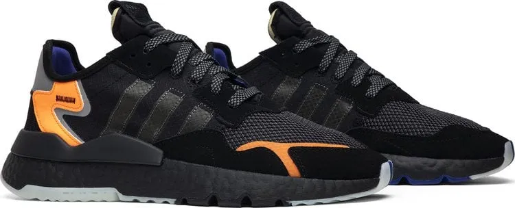 Adidas Nite Jogger 'Black Carbon' Sneakers, black