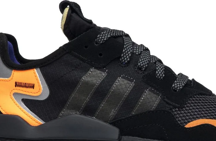 Adidas Nite Jogger 'Black Carbon' Sneakers, black