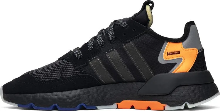 Adidas Nite Jogger 'Black Carbon' Sneakers, black