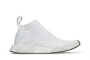 Adidas NMD_CS1 Primeknit 'White Gum' sneakers, white