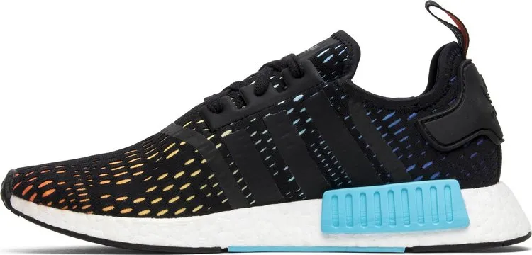 Adidas NMD_R1 'Rainbow' sneakers, black