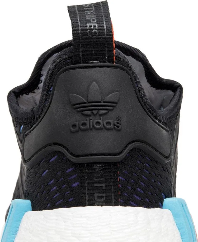 Adidas NMD_R1 'Rainbow' sneakers, black