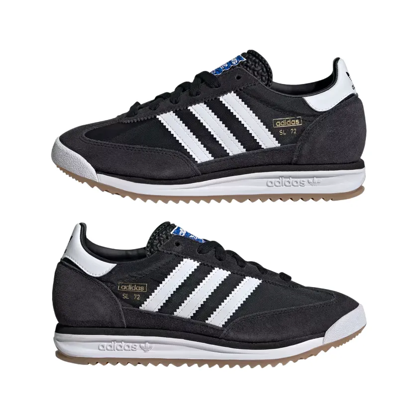 Adidas Originals scarpa sneakers da ragazzi SL 72 RS IH8078 nero-bianco