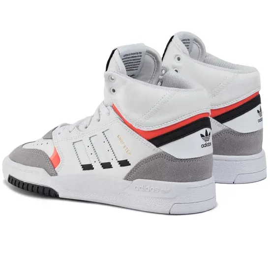 Adidas Originals Scarpa sneakers da ragazzo Drop Step EE8755 bianco-grigio-arancio