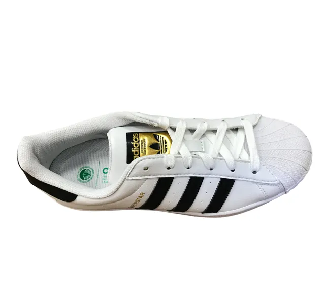 Adidas Originals sneakers da adulto Superstar Vegan FW2295 white-black