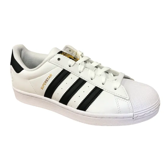 Adidas Originals sneakers da adulto Superstar Vegan FW2295 white-black