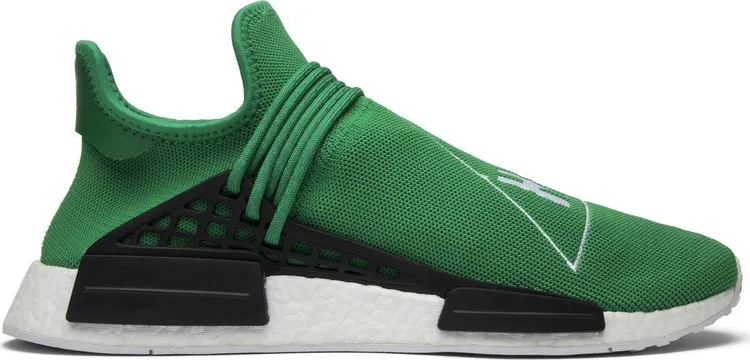 Adidas Pharrell x NMD Human Race 'Green' Sneakers, Green