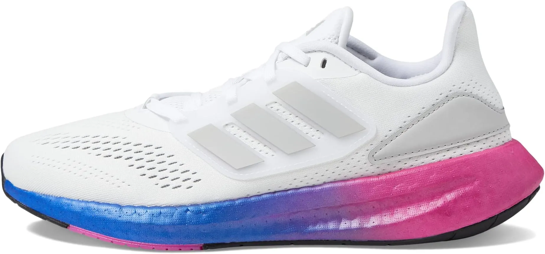 adidas Pureboost 22 White/Grey/Lucid Fuchsia