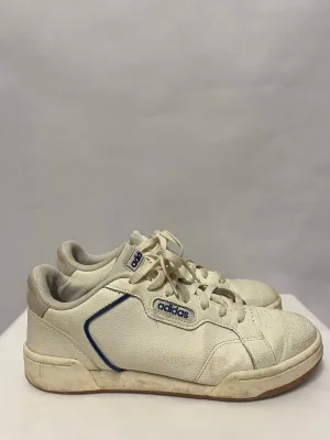 Adidas Roguera White and Blue Retro Leather 8.5