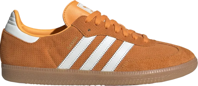 Adidas Samba OG 'Orange Rush Gum' sneakers, orange