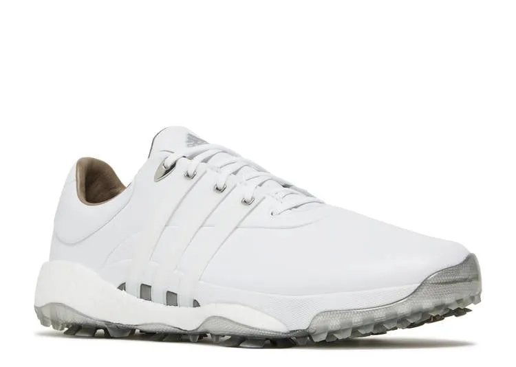 Adidas TOUR 360 22 GOLF 'WHITE SILVER METALLIC' sneakers, white