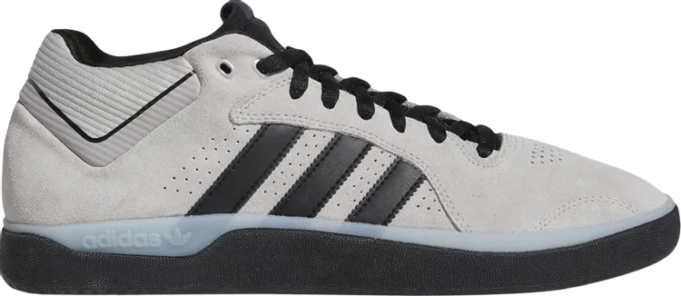 Adidas Tyshawn 'Grey Black' sneakers, gray