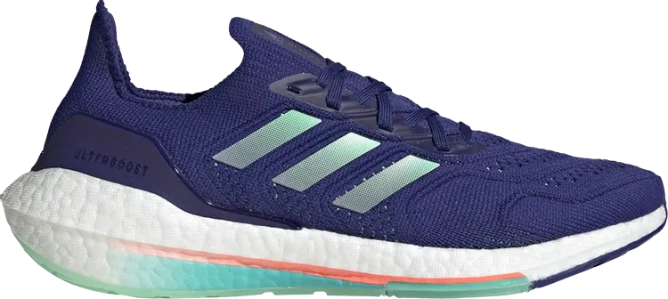 Adidas UltraBoost 22 HeatDY 'Legacy Indigo Pulse Mint' sneakers, blue