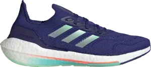 Adidas UltraBoost 22 HeatDY 'Legacy Indigo Pulse Mint' sneakers, blue