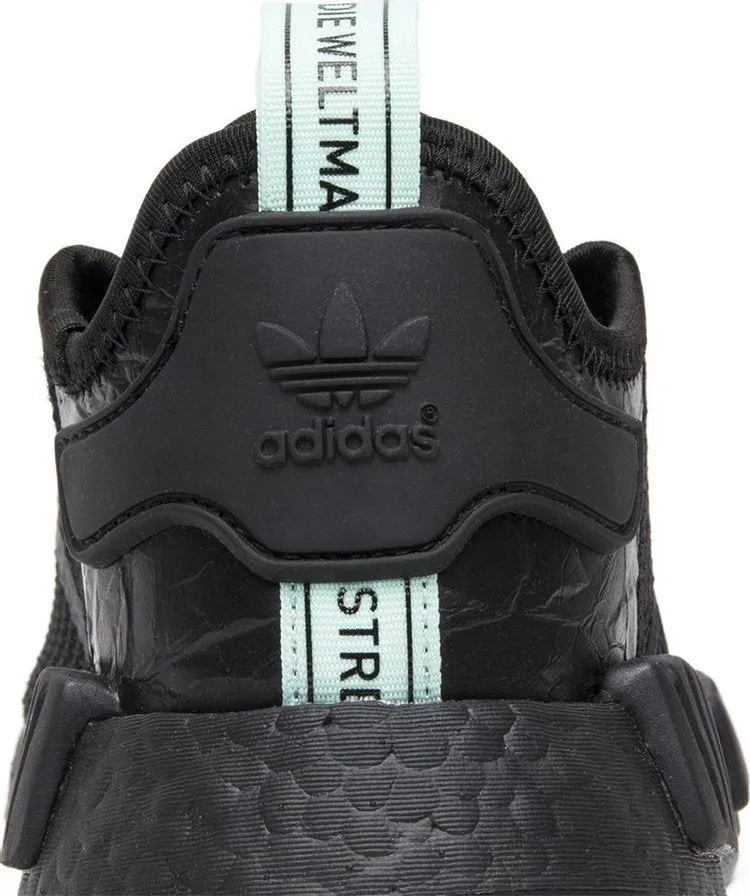 Adidas Wmns NMD_R1 'Mint Glow' sneakers, black