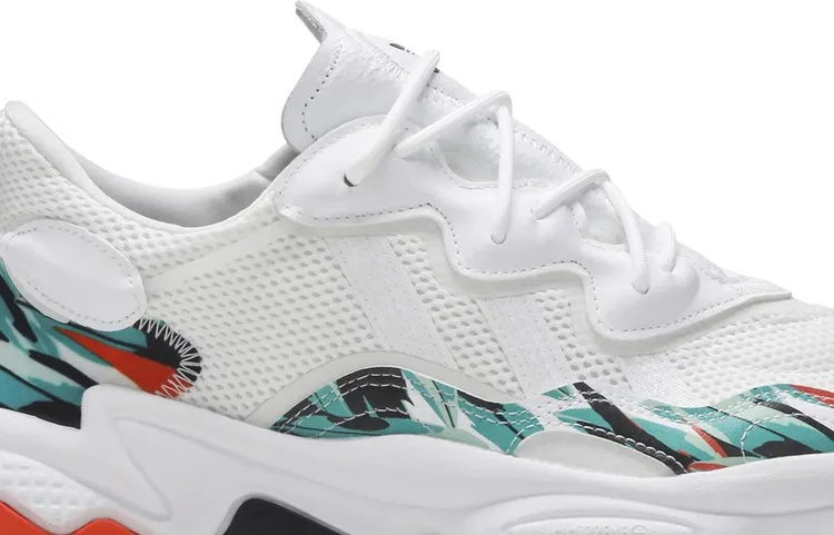 Adidas Wmns Ozweego 'Tropical Print' sneakers, black