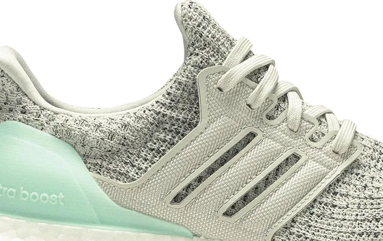 Adidas Wmns UltraBoost 4.0 'Carbon Mint' sneakers, gray