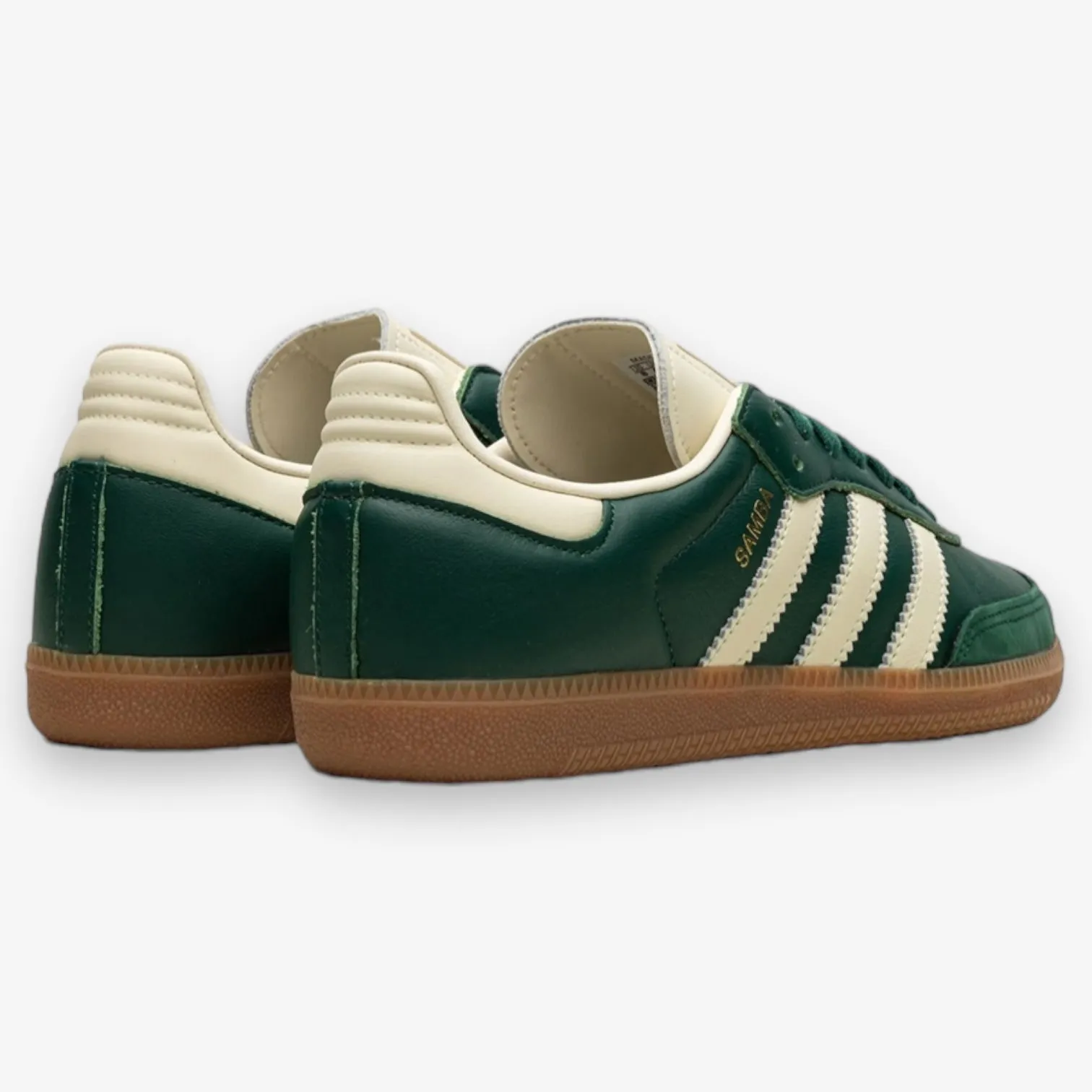 Adidas Womens Samba OG Green Cream Gold IE0872