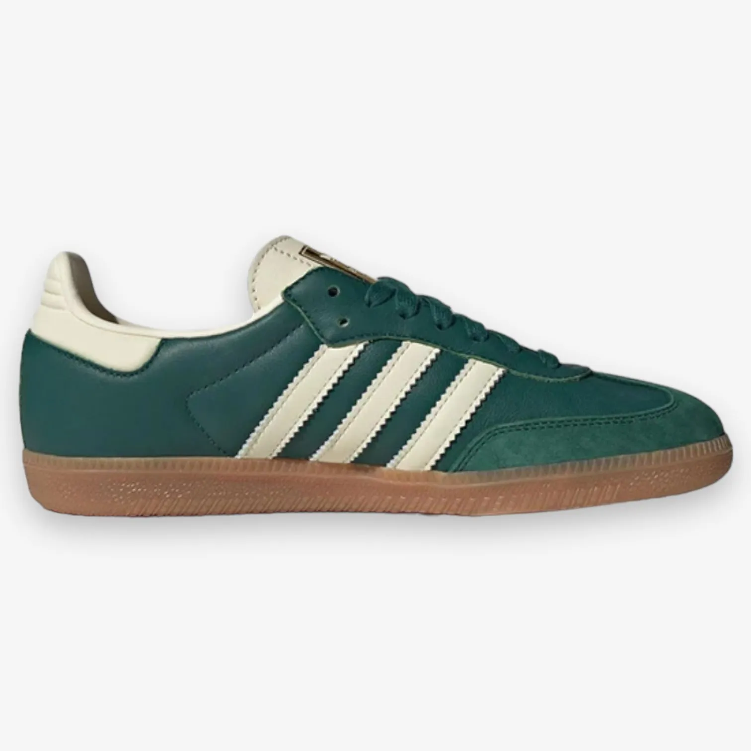 Adidas Womens Samba OG Green Cream Gold IE0872