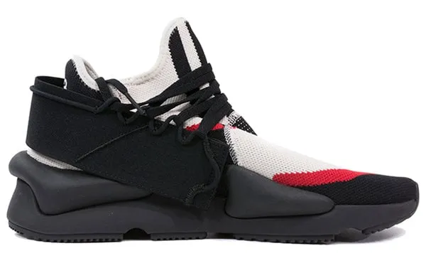 adidas Y-3 Kaiwa 'Black White Red' sneakers, white