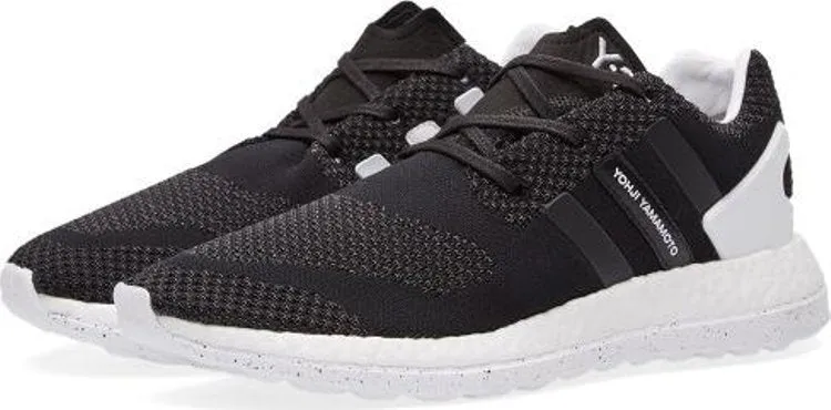 Adidas Y-3 PureBoost ZG Knit 'Black' Sneakers, black