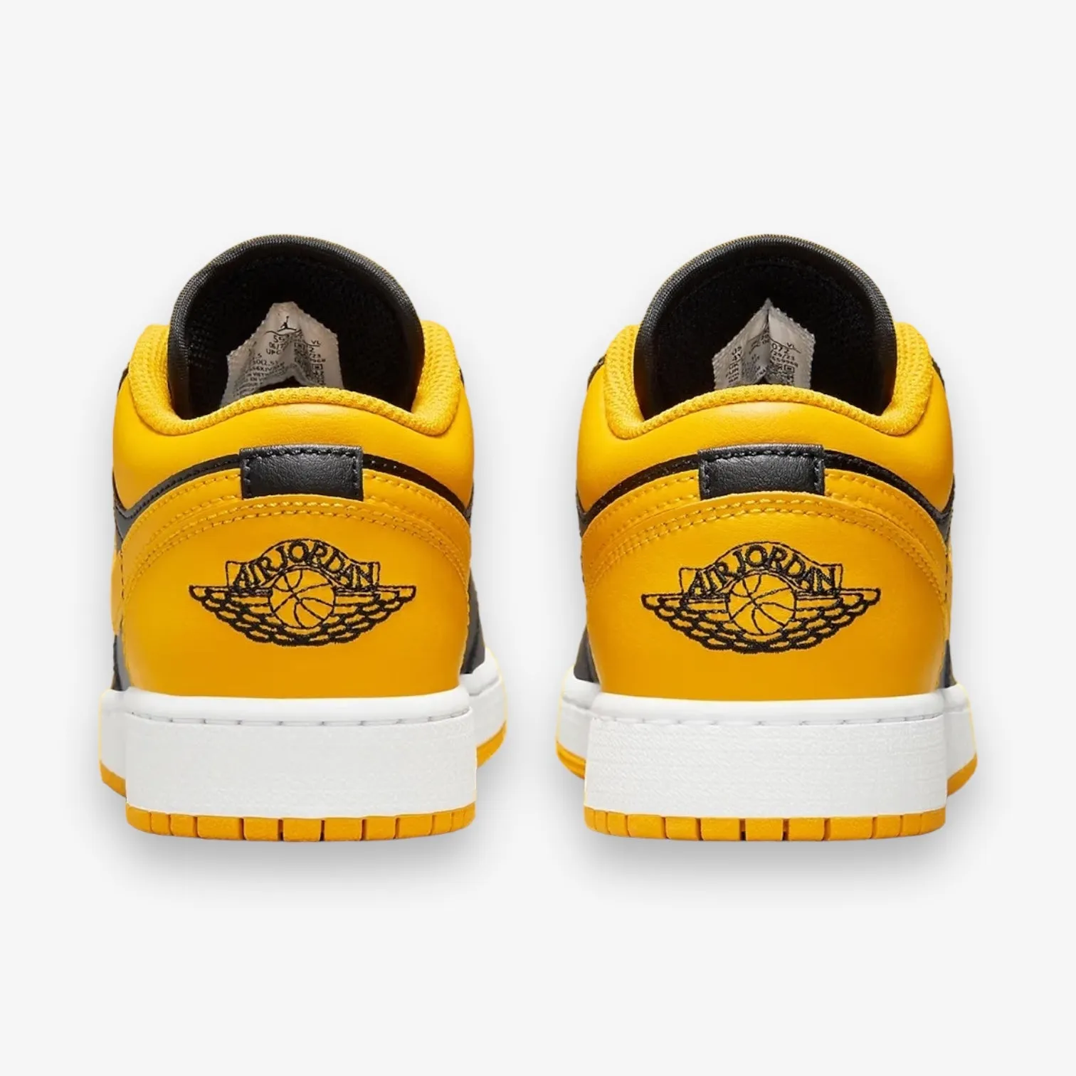 Air Jordan 1 Low GS Black Yellow Ochre White 553560-072