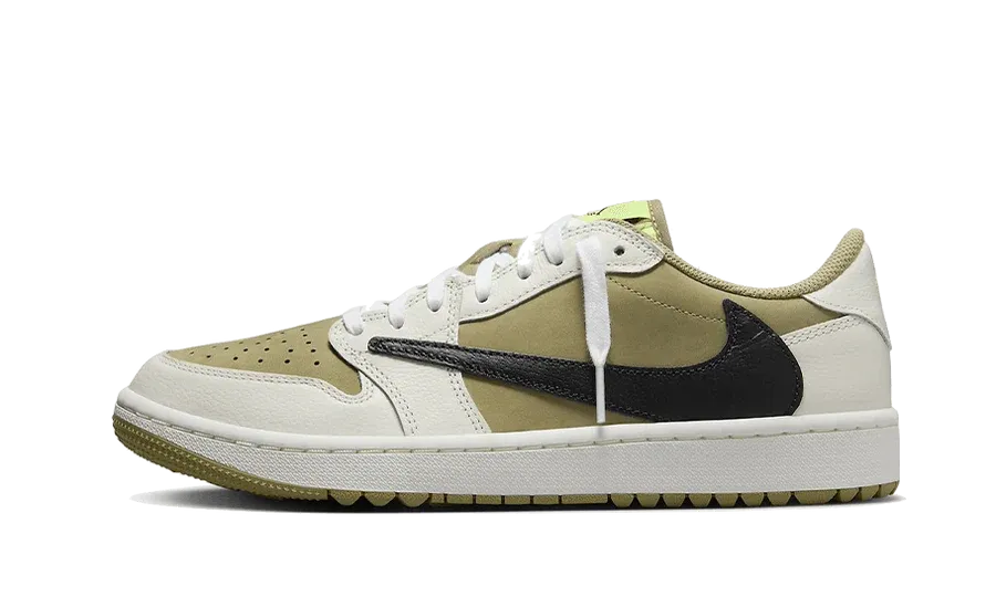 AIR JORDAN 1 RETRO LOW GOLF TRAVIS SCOTT NEUTRAL GREY