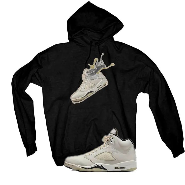 Air Jordan 5 SE Sail Black T-Shirt (Splash 5)| illcurrency