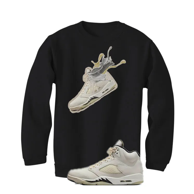 Air Jordan 5 SE Sail Black T-Shirt (Splash 5)| illcurrency