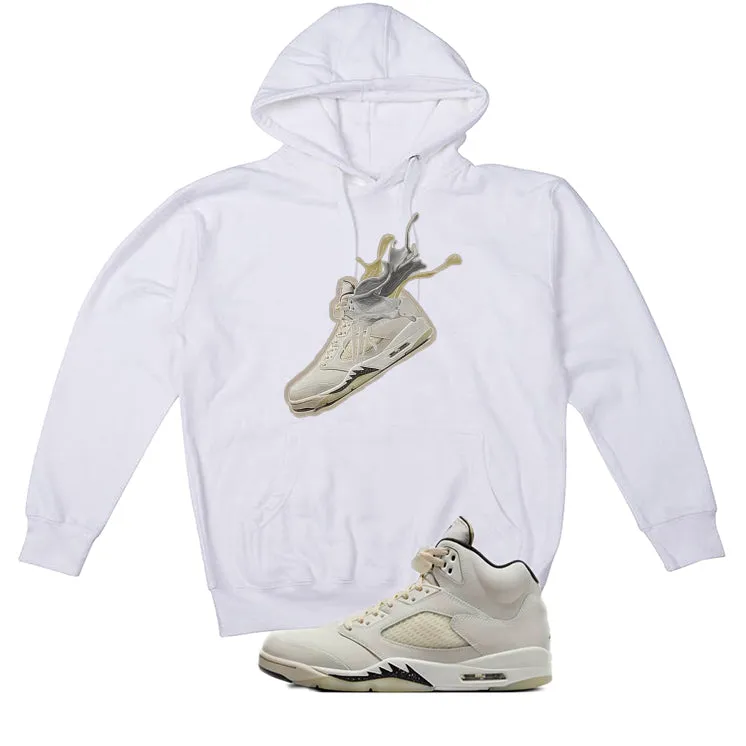 Air Jordan 5 SE Sail White T-Shirt (Splash 5)| illcurrency