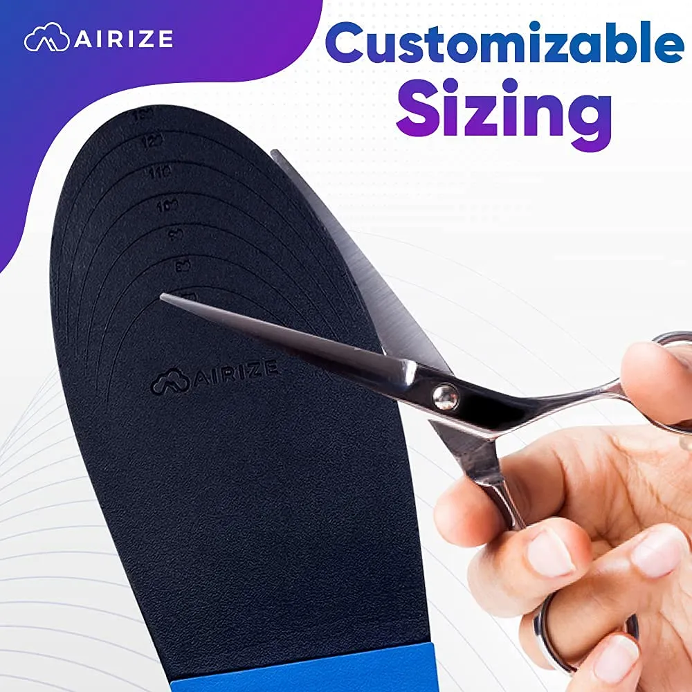 Airize - Height Increase Insole, Shoe Lifts, Height Increase Shoes - All Gender Height Insoles, Lifts for Men, Heel Inserts for Women - Shoe Inserts to Make You Taller, Height Increase Insole