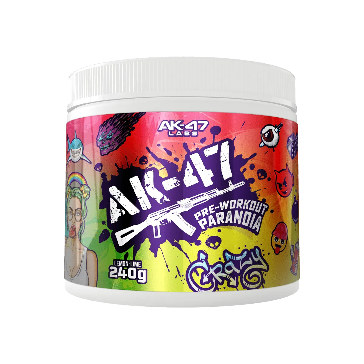 AK-47 Labs Pre-Workout 240g Lemon Lime