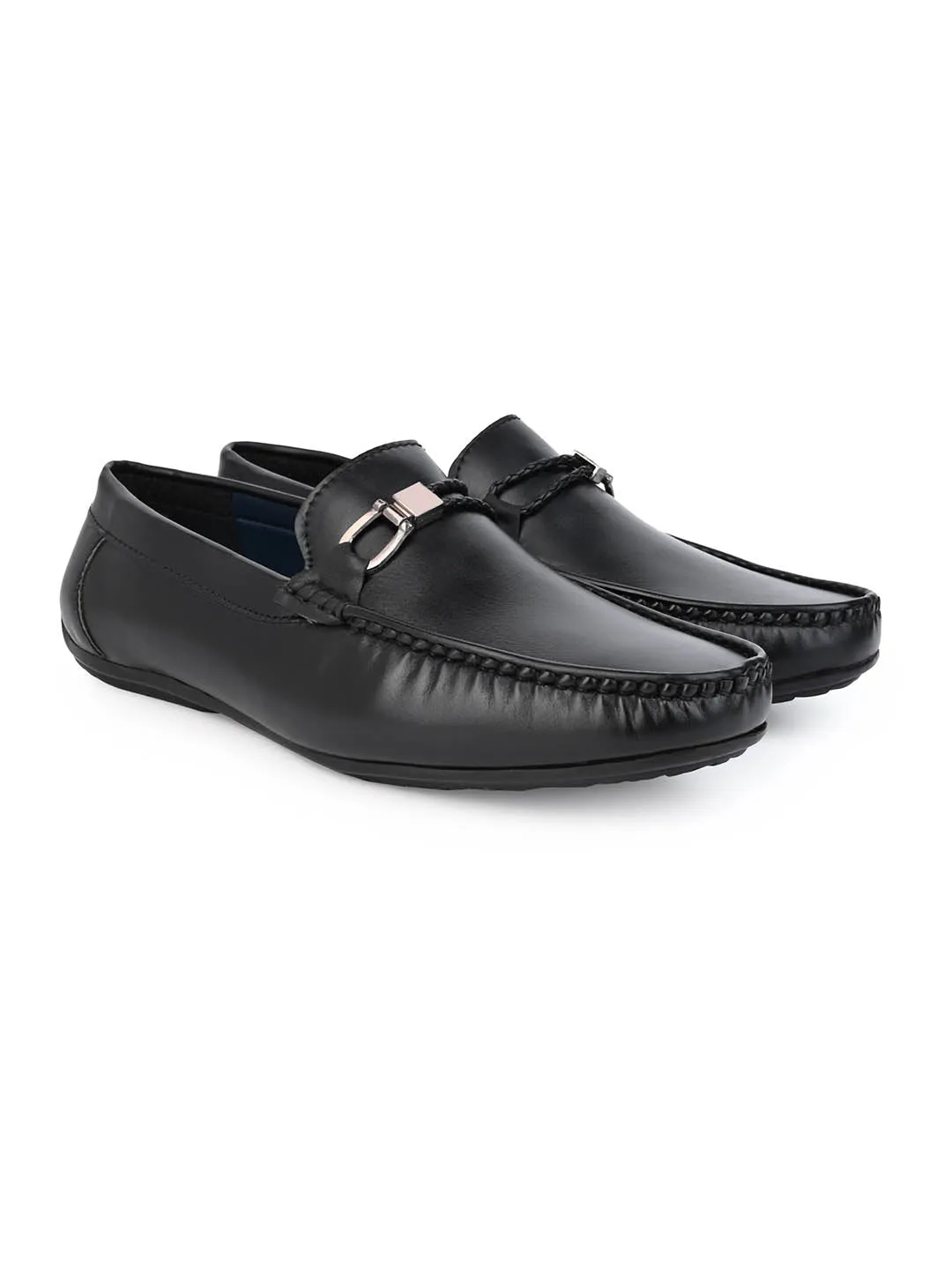 Alberto torresi Loafer Slip On With Metal Accent