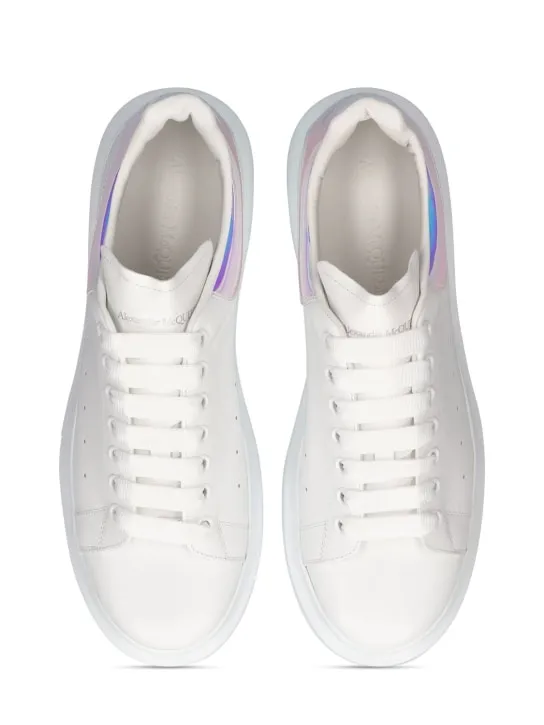 Alexander McQueen   45mm Oversized leather sneakers 