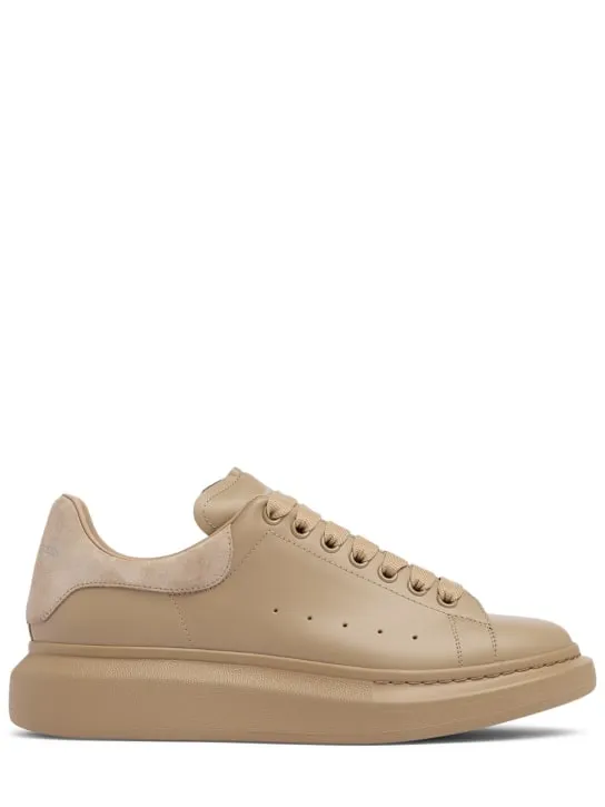 Alexander McQueen   45mm Oversized leather sneakers 