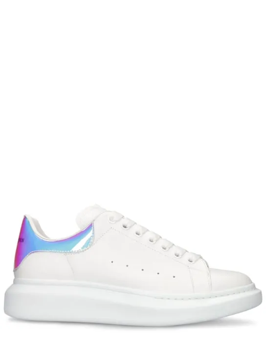 Alexander McQueen   45mm Oversized leather sneakers 